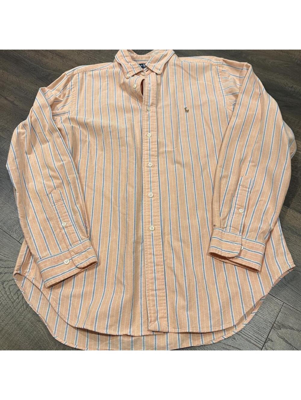 Ralph Lauren Men's Orange Shirt